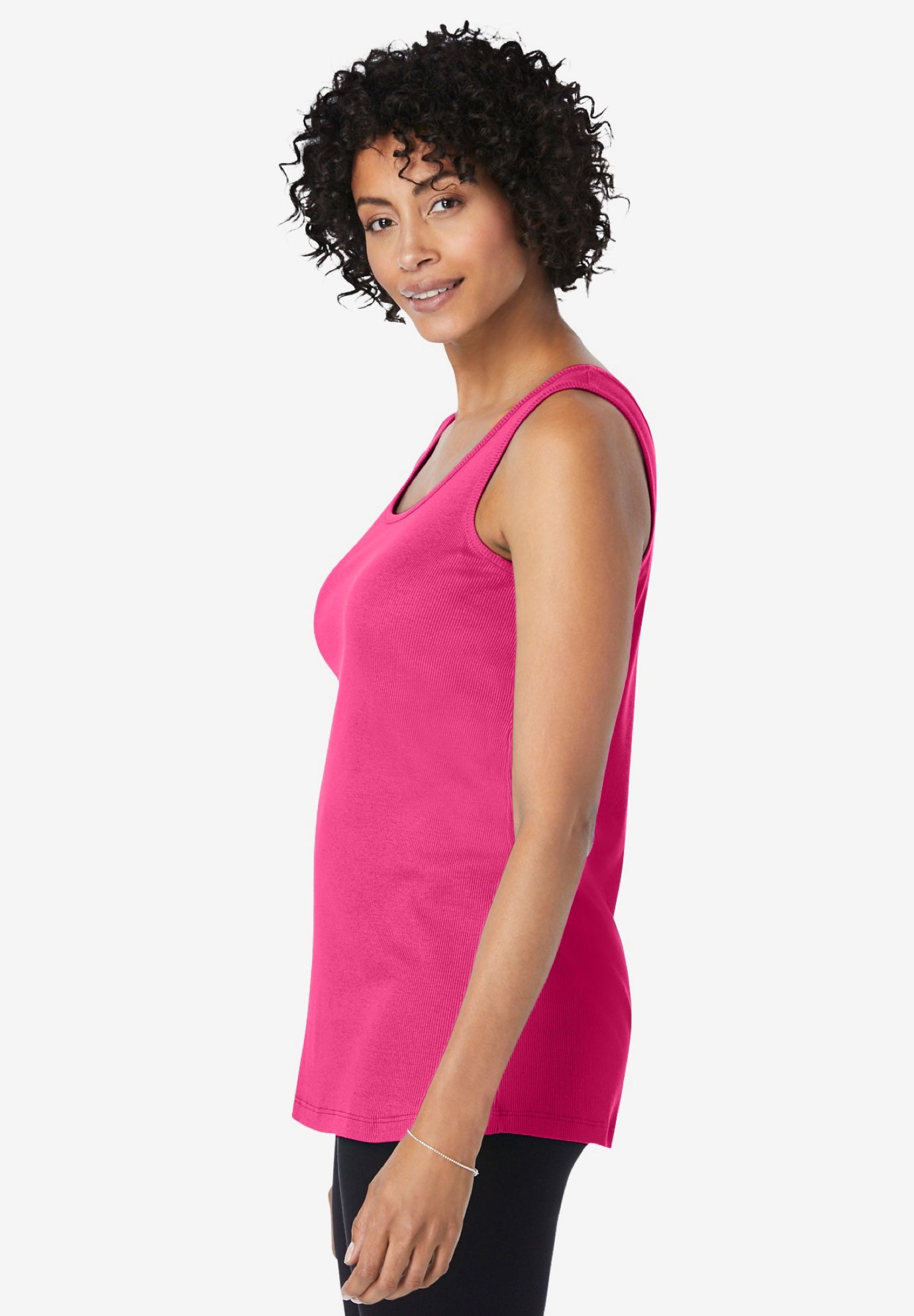 Rib Knit Tank image number 3