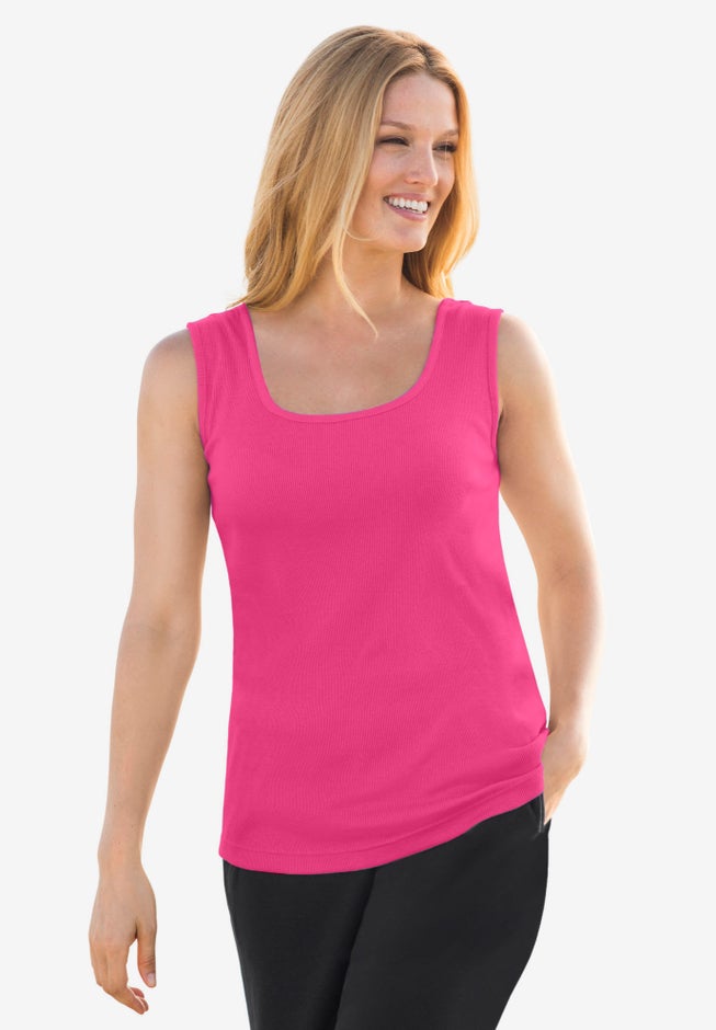 Rib Knit Tank image number 1