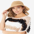 Woven Straw Bucket Hat image number null