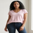 Crochet Trim Tee image number null
