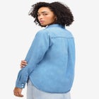 Button Front Denim Shirt image number null