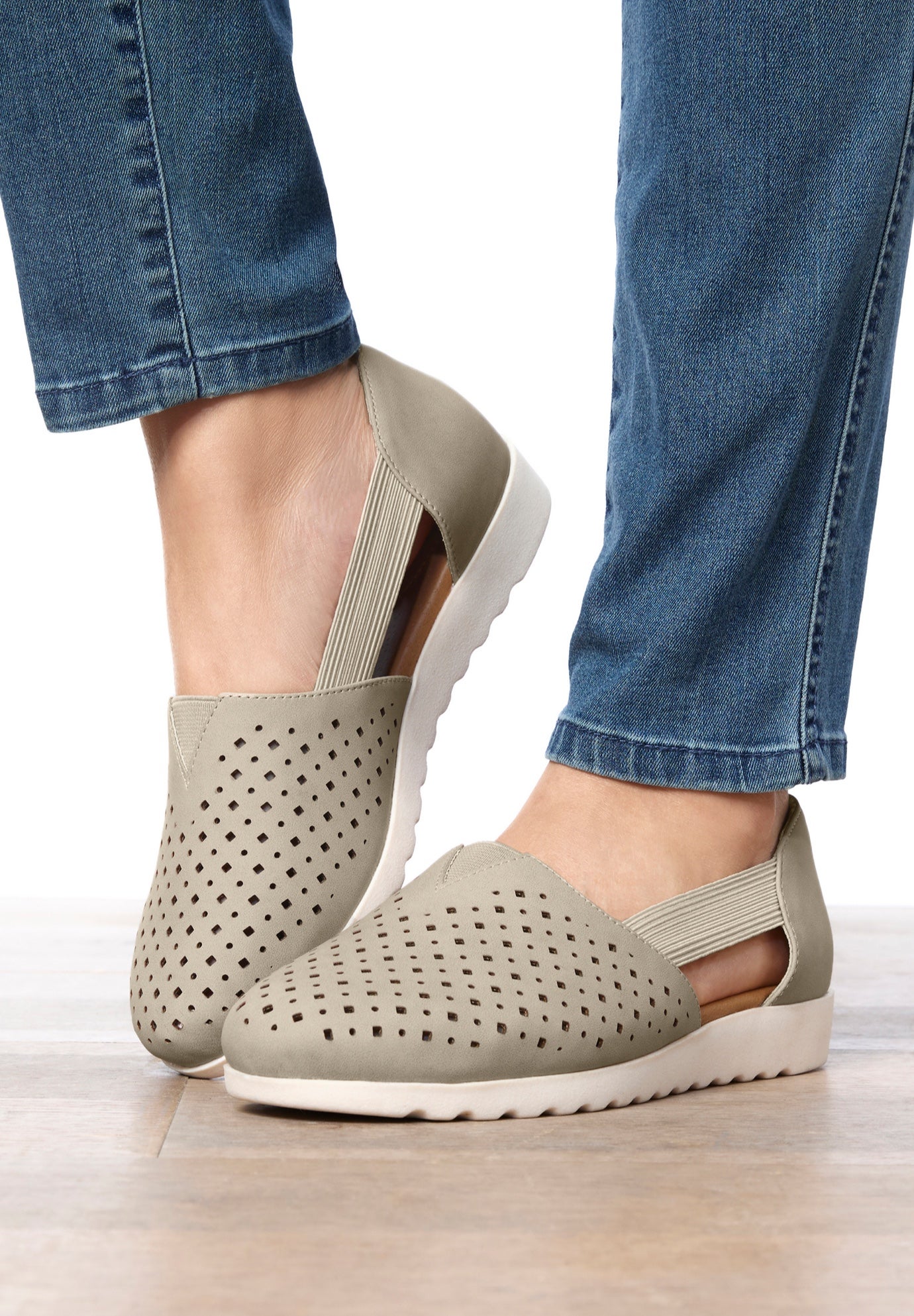 The Zoe Slip On Flat image number 10