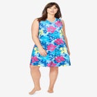 Short Sleeveless Sleepshirt image number null