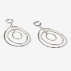 Oval Drop Earrings image number null
