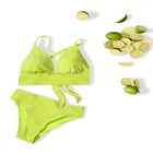 Longline Sparkle Bikini Top image number 4