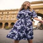 Soft Denim Shirtdress image number null