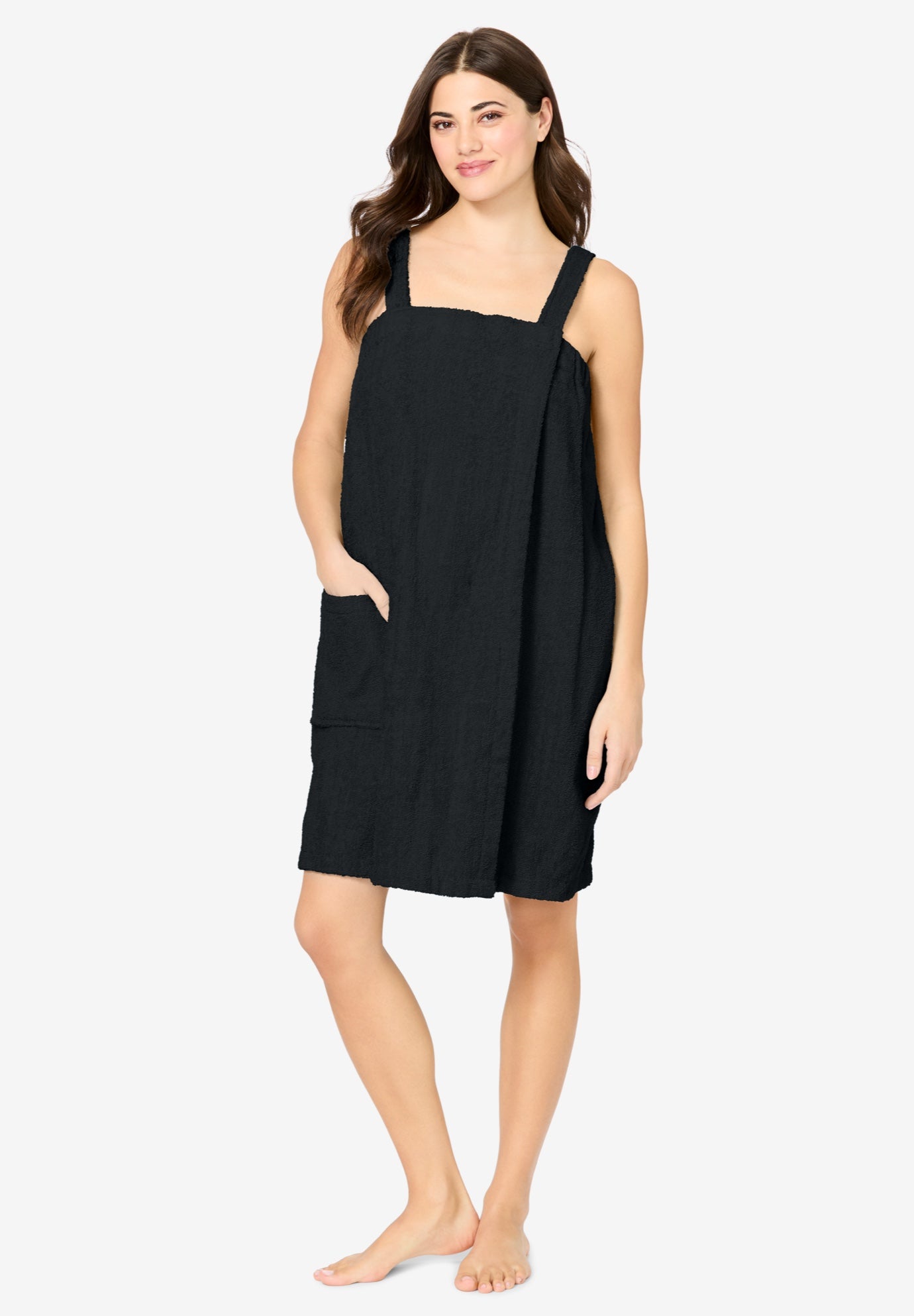 Dreams & Co.&reg; Terry Towel Wrap image number 0