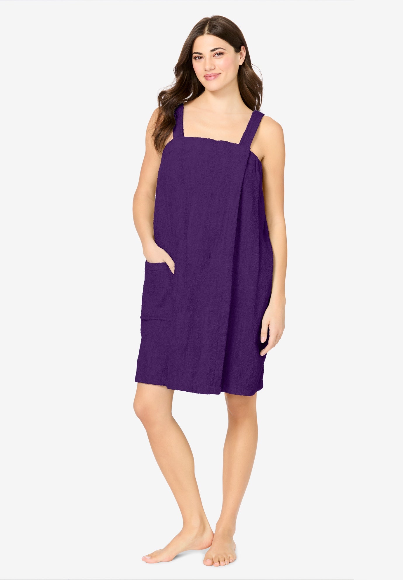 Dreams & Co.&reg; Terry Towel Wrap image number 0