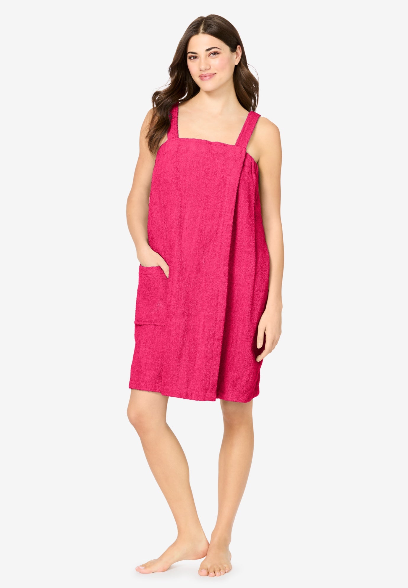 Dreams & Co.&reg; Terry Towel Wrap image number 0