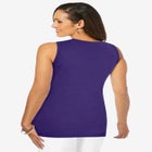 Scoop-Neck Sweater Tank image number 1