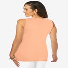Scoop-Neck Sweater Tank image number null