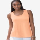 Scoop-Neck Sweater Tank image number null