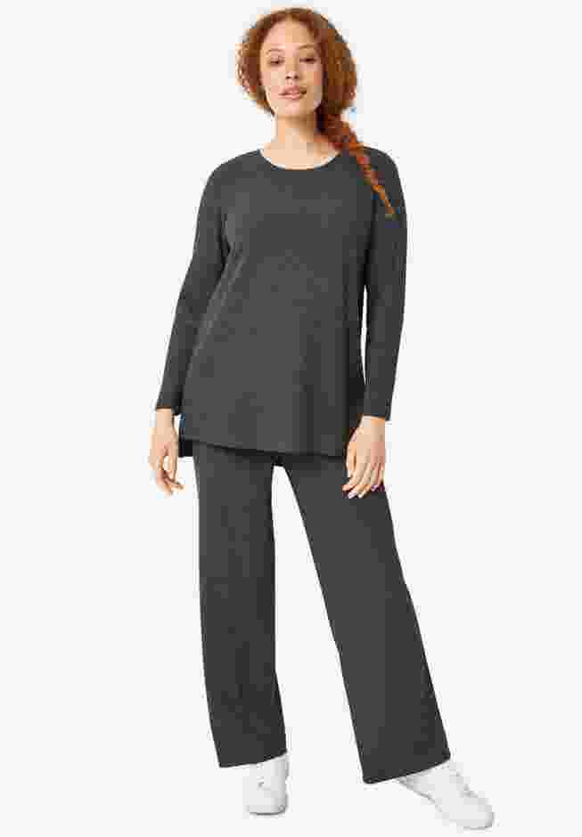 Ribbed Hi-Low Tunic image number 0