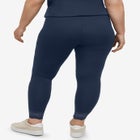 Scallop Lace Hem Leggings image number null