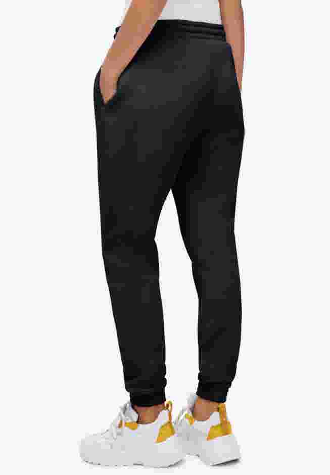 Drawstring Waist Fleece Sweatpants image number 1