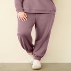 Drawstring Waist Fleece Sweatpants image number 0