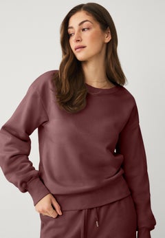 Boxy Fleece Sweatshirt