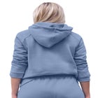 Hooded Fleece Boxy Sweatshirt image number null