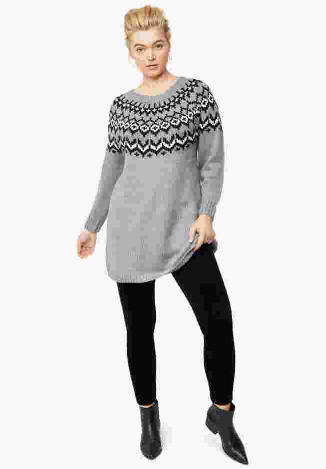 Fair Isle Sweater Tunic image number 3