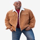 Sherpa-lined Trucker Jacket image number null