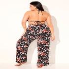 Elastic Waist Lounge Cover Up Pant image number null