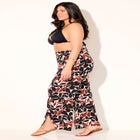 Elastic Waist Lounge Cover Up Pant image number null