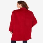 Plus Size Wool Blend Driving Coat image number null