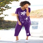 Starfish Tee and Capri Set image number null