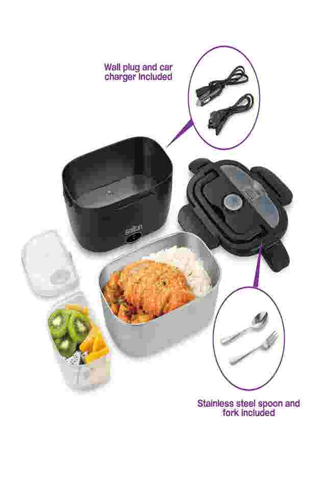 Salton® Portable Electric Lunch Box image number 5