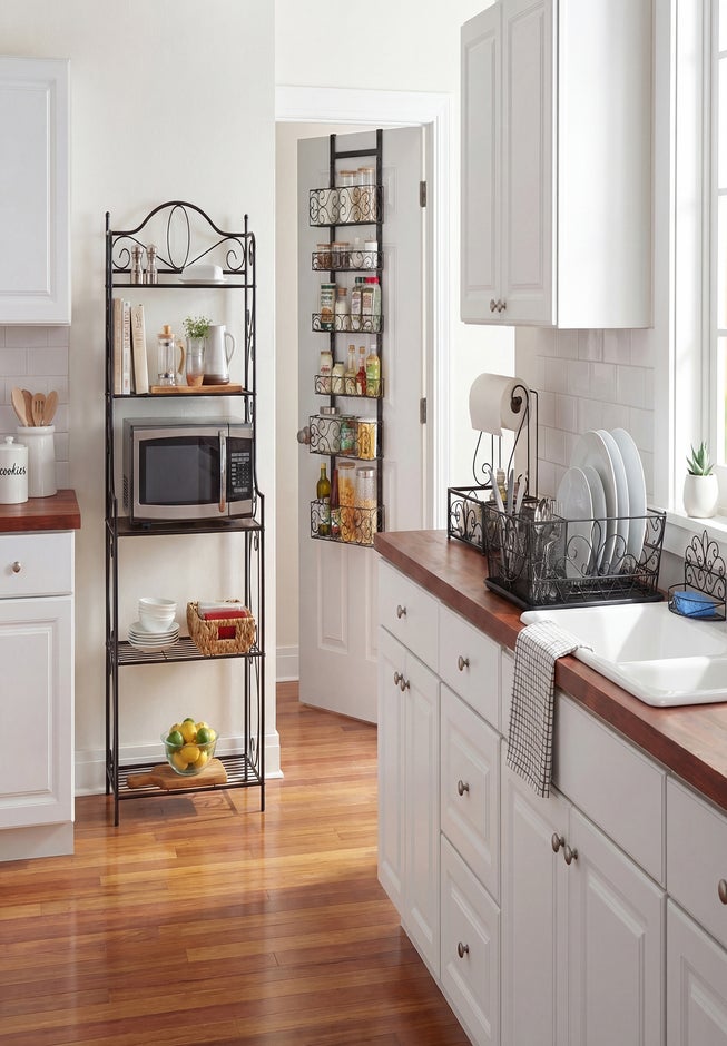 Scroll 6-Tier Over-The-Door Pantry Organizer image number 1