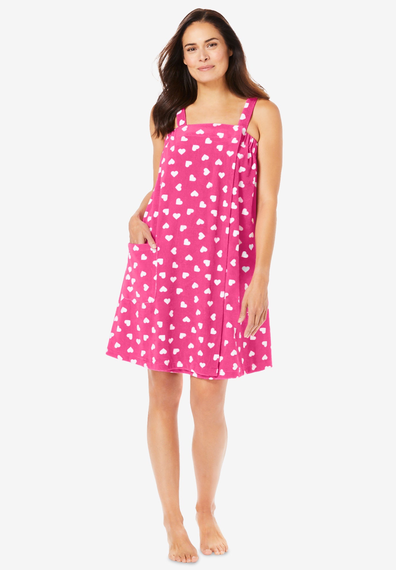 Dreams & Co.&reg; Velour Towel Wrap image number 0