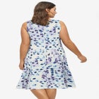 Sleeveless Knit Fit and Flare Knit Dress image number null