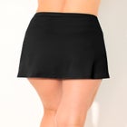 Side Slit Swim Skirt With Built-In Brief image number 1