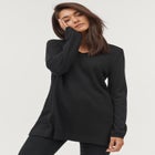 V-Neck Sweater Tunic image number 0