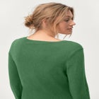 Lightweight V-Neck A-Line Sweater Tunic image number 1