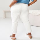 Mid-Rise Stretch Chino Tapered Straight Leg Pants image number 1