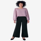 Wide Leg Soft Pants image number null