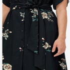 Keyhole-Back Button-Front Shirtdress image number null