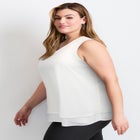Sleeveless Double Layer Swing Tank image number 2