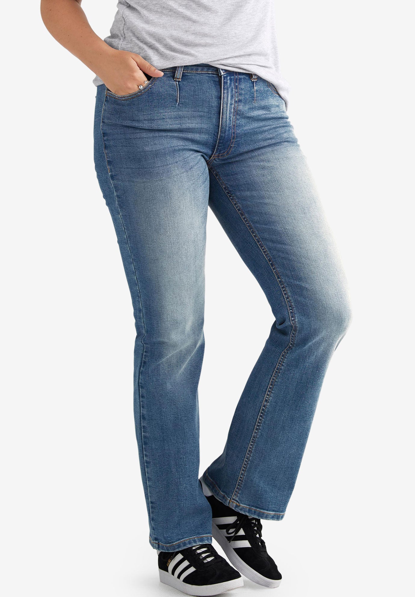 Bootcut Stretch Jeans image number 0