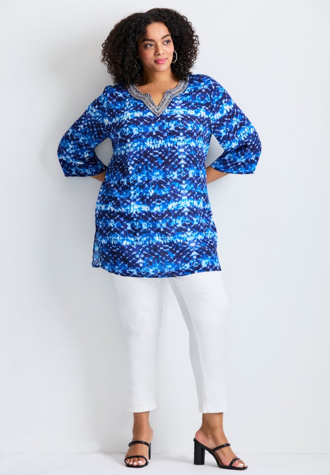Beaded Embellishment Tunic image number 4