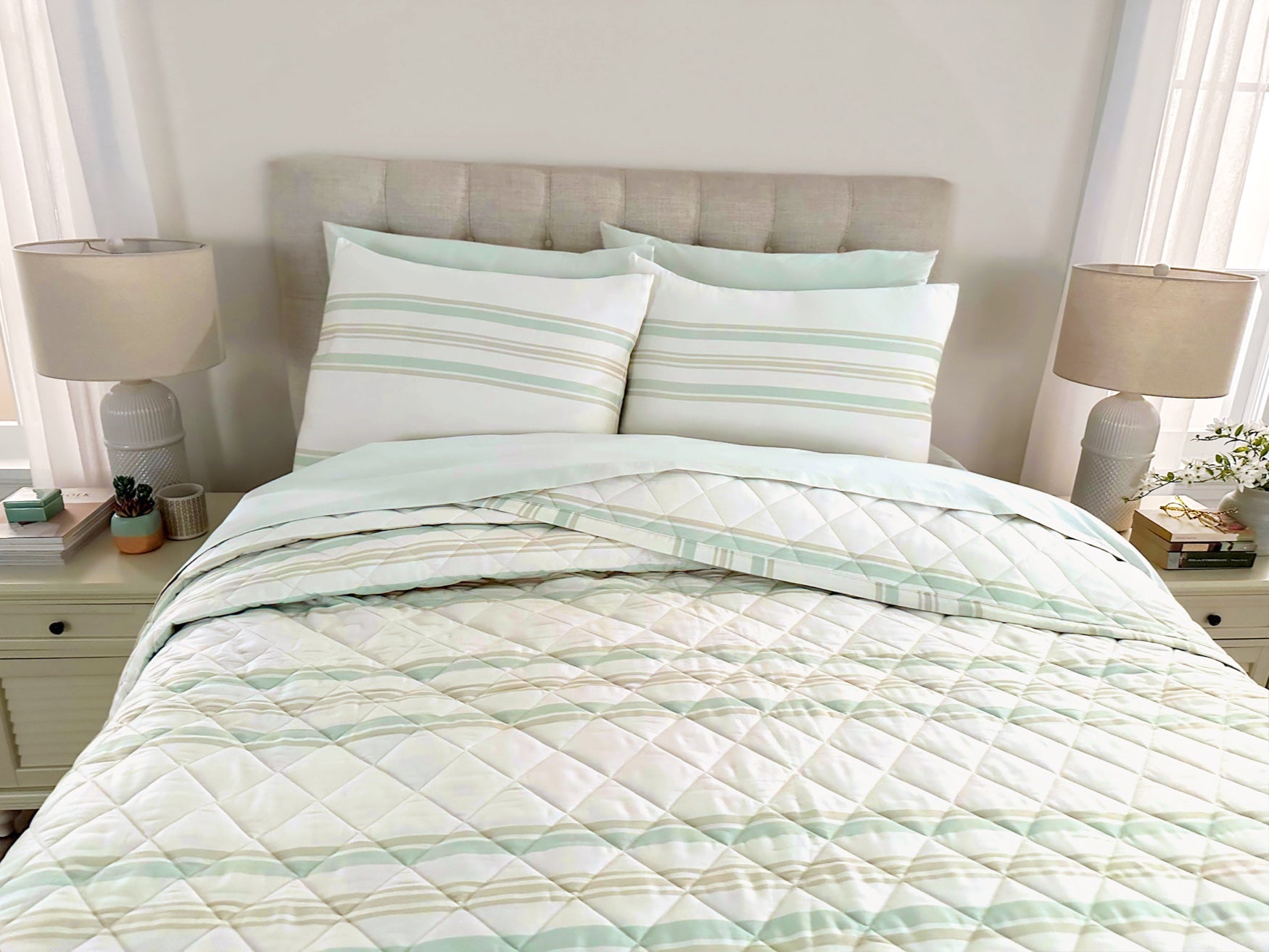 Lyocell Cotton Jansen Bedspread Set image number 1