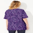 Suprema&reg; Short Sleeve V-Neck Tee image number null