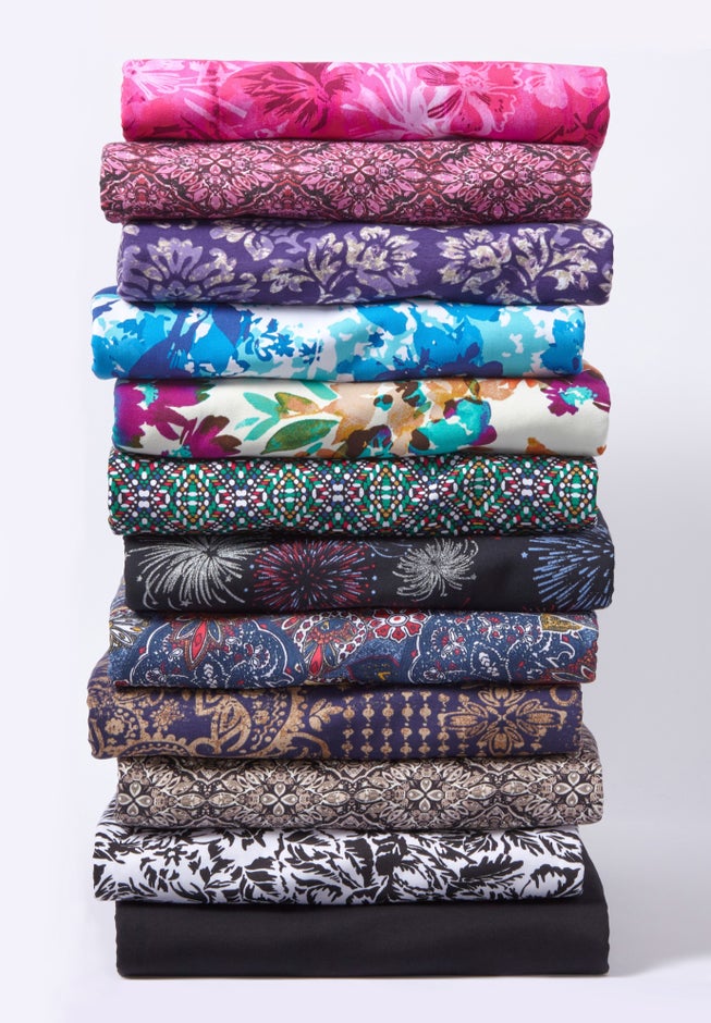 Suprema&reg; Ultra-Soft Scoopneck Tee image number 3