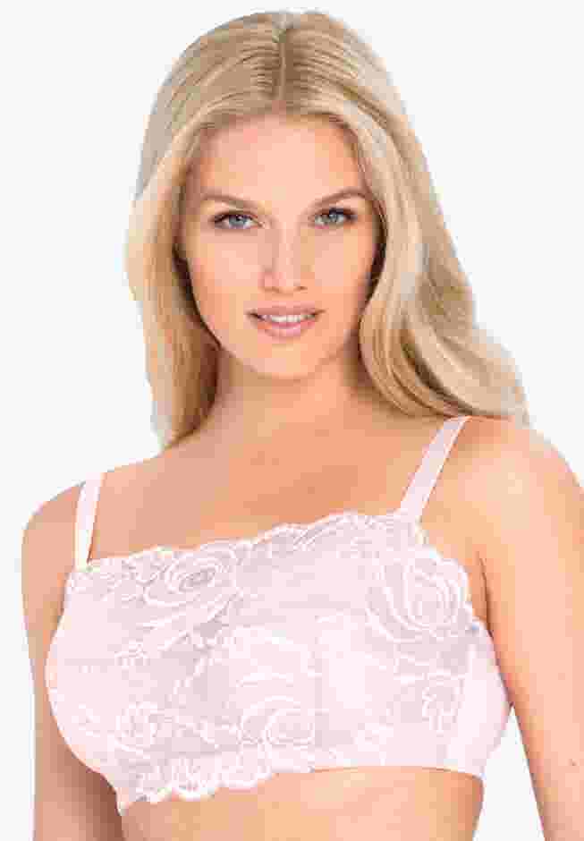Lace Wireless Cami Bra image number 0