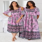 Mixed Print Short Lounger image number null