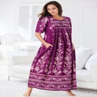 Bib-Front Short Sleeve Maxi Lounger image number null