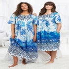 Mixed Print Short Lounger image number null