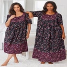 Mixed Print Short Lounger image number null