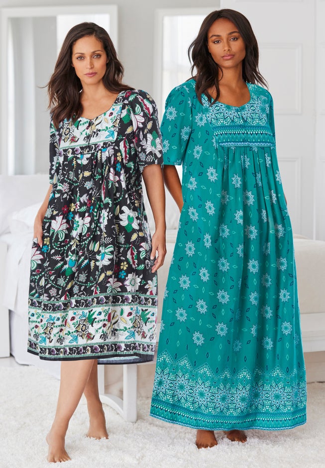 Mixed Print Short Lounger image number 5